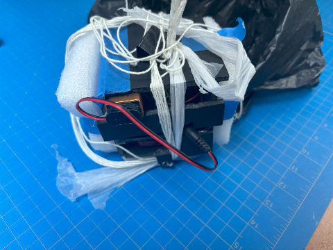 Drone ready for initial testing