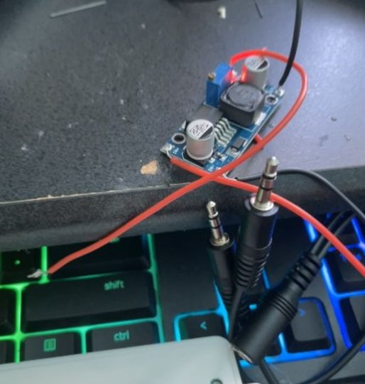 Name plate print in progress