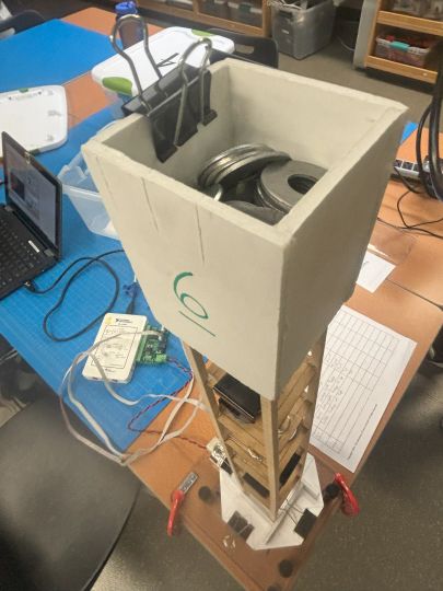 Presentation board explaining the concept