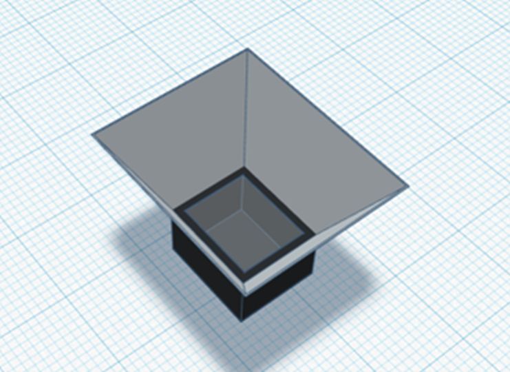 Solar oven assembled for testing